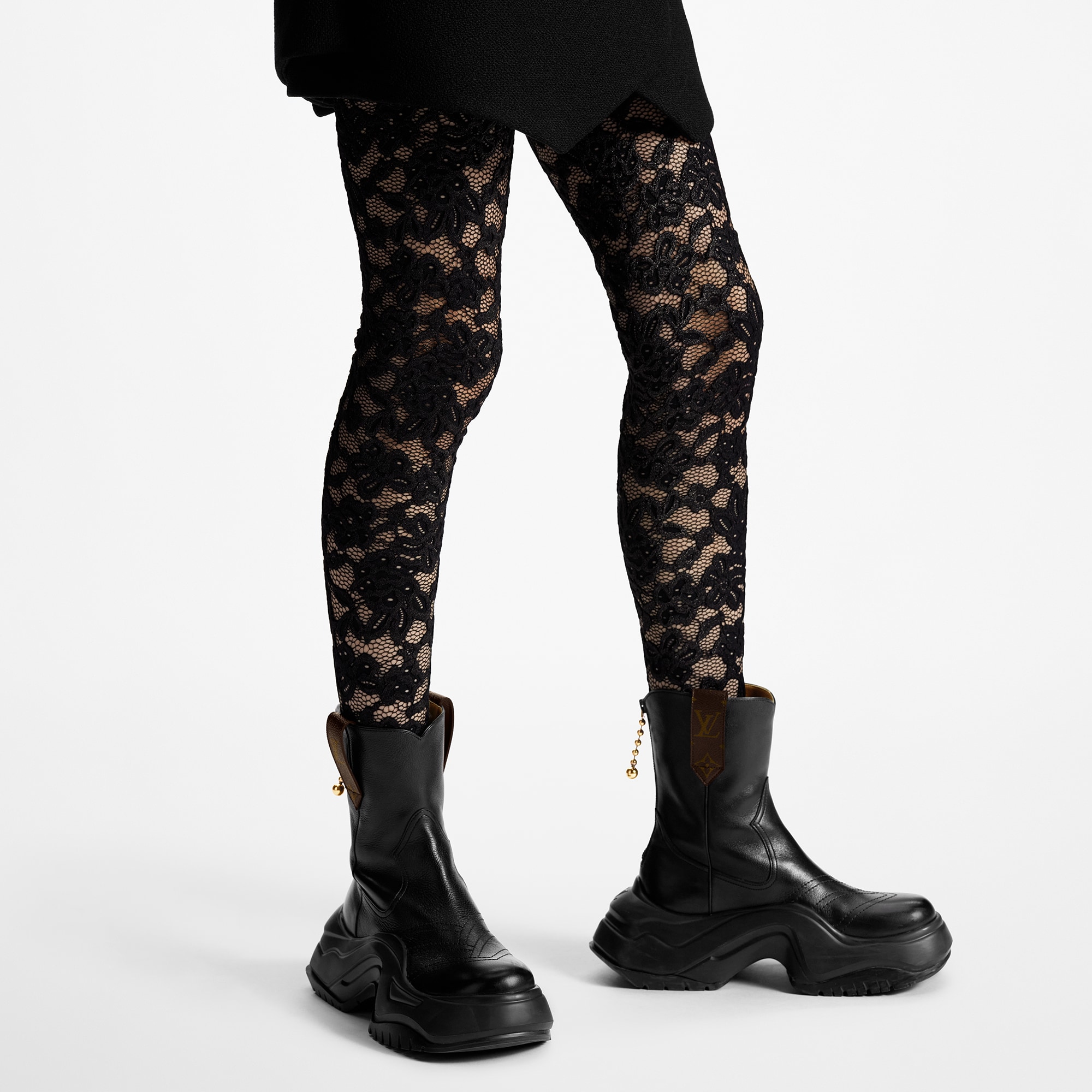 Floral deals lace leggings